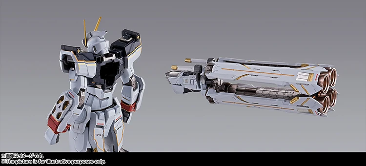 CMT в наличии Bandai Tamashi Наций оригинальный металлический сборки MB Crossbone Gundam X1 аниме металл сборки игрушечные лошадки рисунок