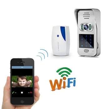 

720P Wifi Wireless Video Door Phone with Mobile Control