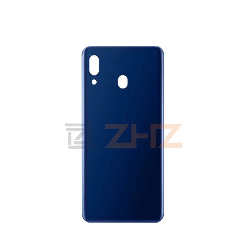 Для SAMSUNG Galaxy A20 A205 A30 A40 A405 2019 задняя крышка аккумулятора дверь пластиковая мягкая