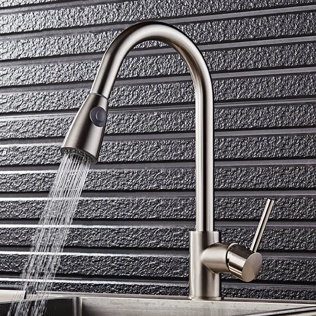Best Offers Kitchen Faucet Mixer Pull Out Kitchen Tap Single Handle Single Hole 360 Rotate Copper Chrome/ Nickel/Gold Swivel Sink Mixer Tap Best Offers Kitchen Faucet Mixer Pull Out Kitchen Tap Single Handle Single Hole 360 Rotate Copper Chrome/ Nickel/Gold Swivel Sink Mixer Tap