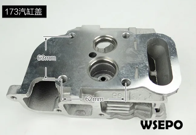 Qualidade do Oem! Cabeça de Cilindro Refrigerado a ar do Motor Comp para 173f Tempos Único Cilindro Diesel 5hp 4 2 para 173f 5hp 4 tempos único cilindro