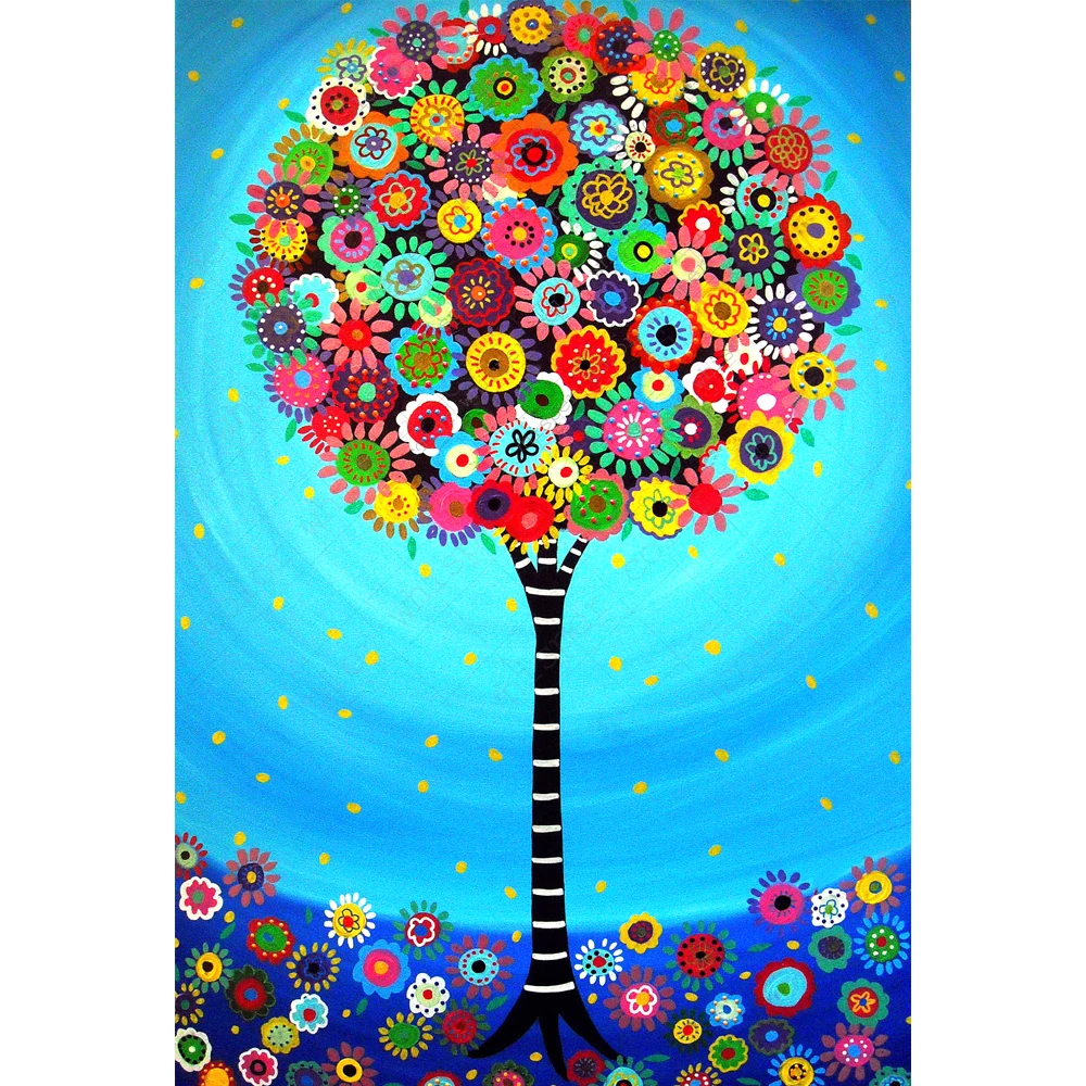 

Diamond Painting Full Square"Abstract Tree" Diamond Embroidery Set 5D Rhinestone Cross Stitch Artwork for Home Decor LE00563