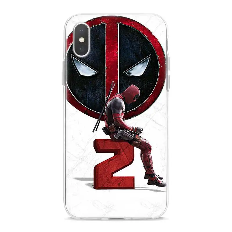 Чехол Hero Deadpool Harley Quinn для iphone XR XS Max 7 8 Plus X 10 5 5SE 5C 6 6S 11 11Pro Sac TPU Fundas чехол для телефона