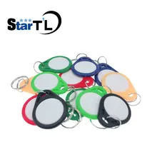 10 шт. записываемые Жетоны 13,56 мГц чип Метки IC Card карточка для связки ключей карты доступа для RFID считыватель клавиатуры Система контроля доступа