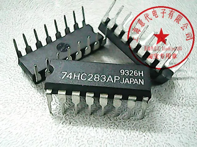 10Pcs 74HC283AP 74HC283 New-in Integrated Circuits from Electronic ...