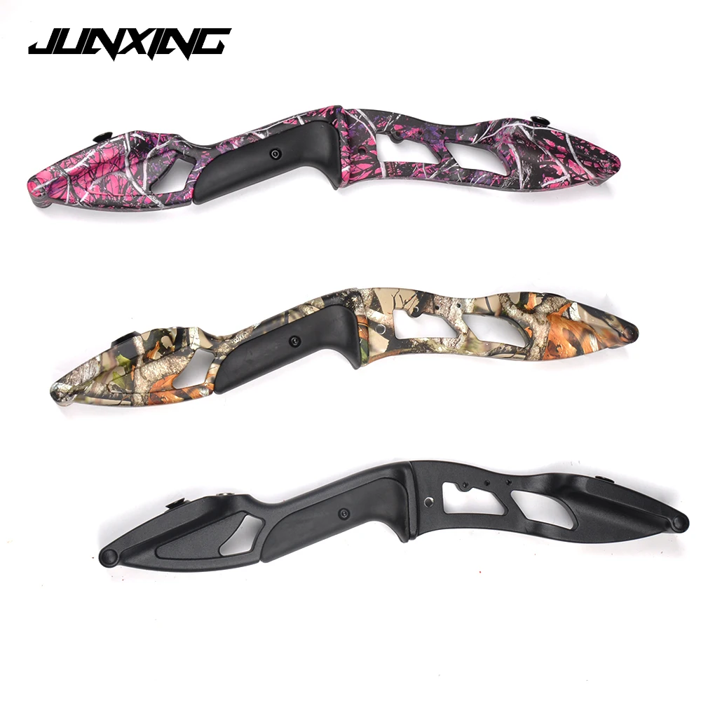 

Recurve Bow Riser with 17 inches Aluminum Alloy Riser DIY Recurve Bow for Outdoor Hunting Shooting Fishing Practice
