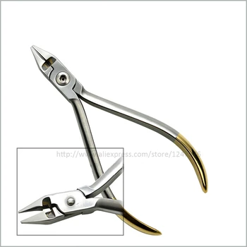 

Dental orthodontic wire filament bending clamp pliers pliers correction tape cutting inlaid tungsten steel grade