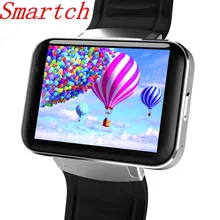 Smartch DM98 Смарт-часы Android большой Экран 320*240 MTK Dual Core 1,2 г 900 мАч с WI-FI 3g gps Smartwatch для IOS и Android
