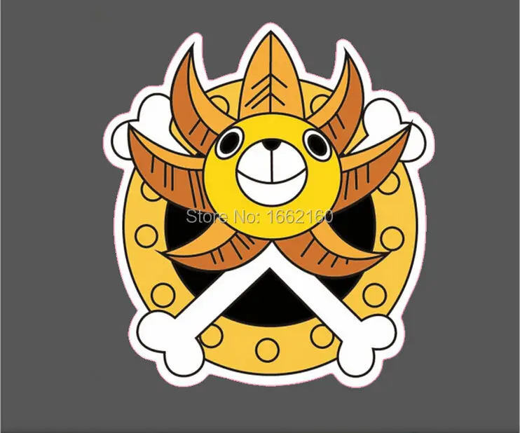 One Piece Виниловые Наклейки Сноуборд Камера Автомобиля Ноутбук Телефона 8x7 см M0381 |