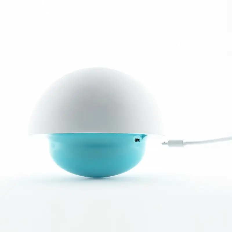 LED Ночь Свет Красочный Массажер Глаз Спальня Прикроватные Сенсорные Погладить