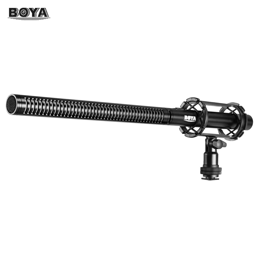 

BOYA Professional Condenser Microphone 3-Pin XLR Super-Cardioid Directional Mic for Camcorder Video DSLR Smartphone BY-PVM1000L