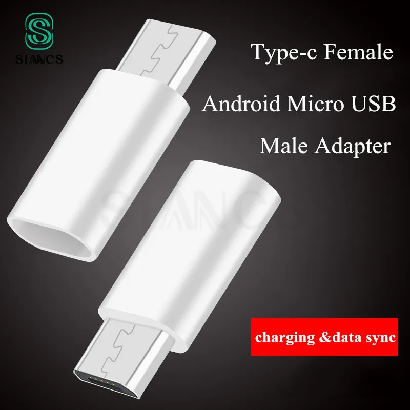 USB C адаптер для Micro Type c к кабель быстрой зарядки Sumsung Xiaomi Huawei Android|usb type-c|micro usbusb-c female