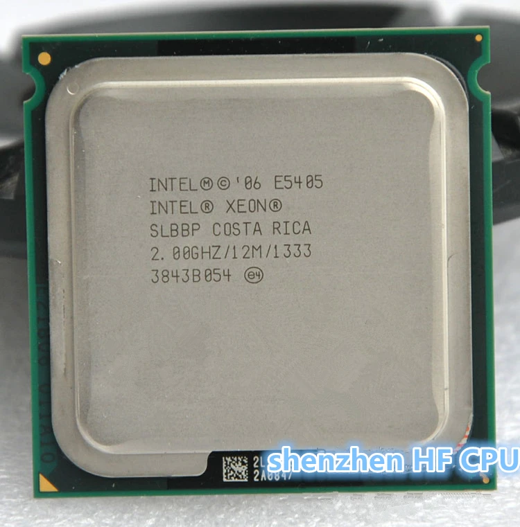 

Intel Xeon E5405 CPU/2.0GHz /LGA771/L2 Cache 12MB/Quad-Core/