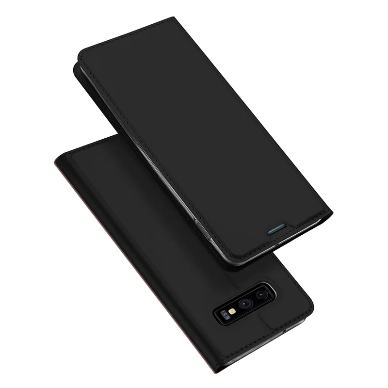 DUX DUCIS Leather Flip Case For Samsung Galaxy S10 E Case Plus Wallet Phone Cover for Samsung S10 Plus S10e S10 Business Coque