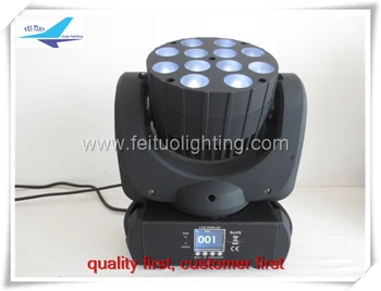

1Pack Cree LED 12x15w beam led moving head 4 in 1 rgbw moving head led
