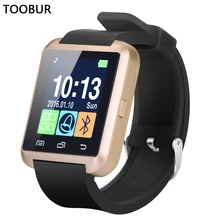 Toobur bluetooth smartwatch armbanduhr anti-verlorene passometer foto u8s smart watch sportwatch