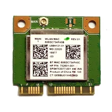 SSEA Wi-Fi Bluetooth 4,0 Половина MINI карта pci-e для Realtek RTL8723BE SPS 753077-001 для ноутбука Hp 470 455 450 445 440 G2