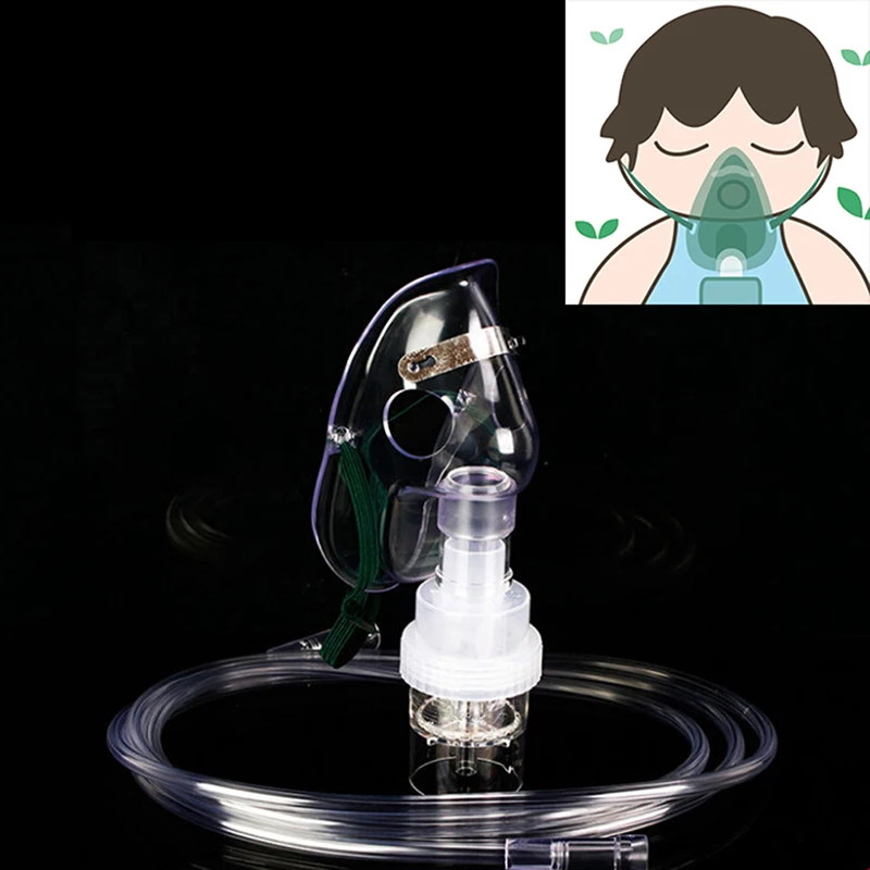 

Nebulization Medical Cup Mask Tubing Nebulizer Oxygen Concentrator Adult And Child Atomization Mask For Medical And Home Use