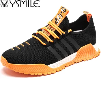 

Trend High Quality Soft Men Running Shoes Zapatillas Hombre Sneakers Male Walking Shoes Outdoor For Men Sport Shoes Black Brand