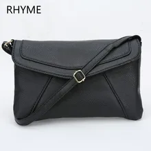RHYME Casual Vintage Small Women Bags Leather Messenger Clutch Retro Envelope Handbag Purse Sling Crossbody Shoulder Tote