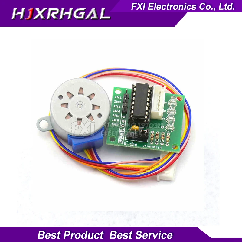

1pcs 5V 4-Phase Stepper Step Motor + Driver Board ULN2003 with drive Test Module Machinery Board for new