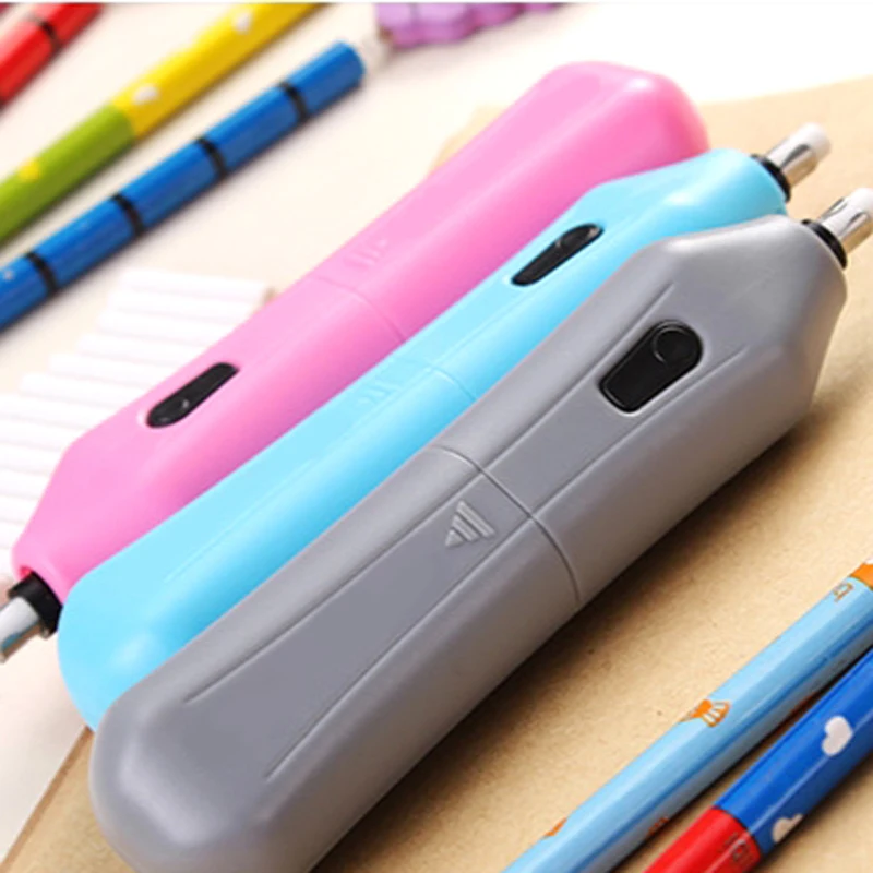 Sketch battery operated eraser electric eraser automatic school