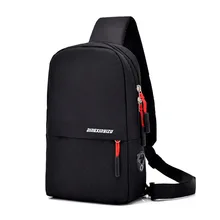 Повседневные мужские и женские холщовые нагрудные сумки для наушников модные водонепроницаемые дорожные сумки через плечо сумка через плечо для подростков