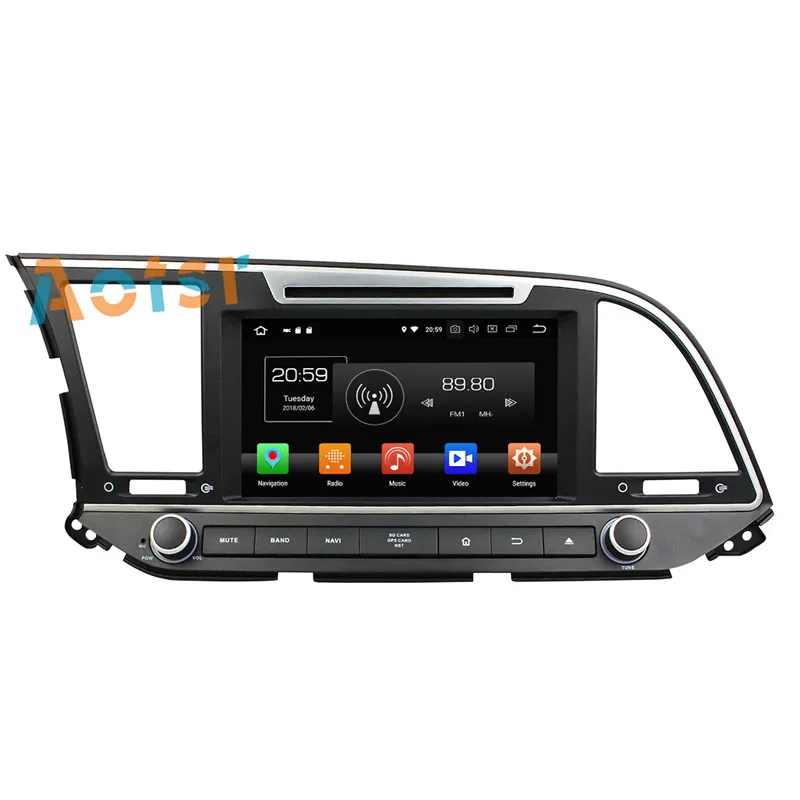 Cheap IPS Screen Android 8.0 Car dvd multimedia player head unit for Hyunai Elantra 2016 GPS Navigation radio auto stereo 4+32G 8 Core 6 Cheap IPS Screen Android 8.0 Car dvd multimedia player head unit for Hyunai Elantra 2016 GPS Navigation radio auto stereo 4+32G 8 Core 6