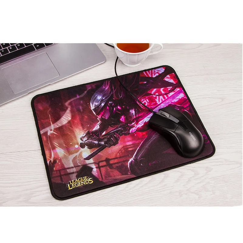 AWN LOL cool natural rubber cloth home office game mouse pad thickness