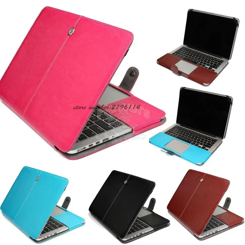 Fashion PU Leather Laptop Case For font b Apple b font font b Macbook b font