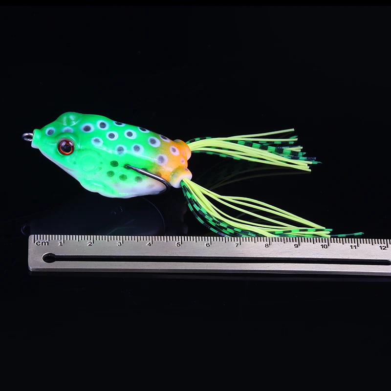 SEAPESCA искусственная мягкая лягушка рыболовные приманки Minnow 13 5 г см тройные Крючки
