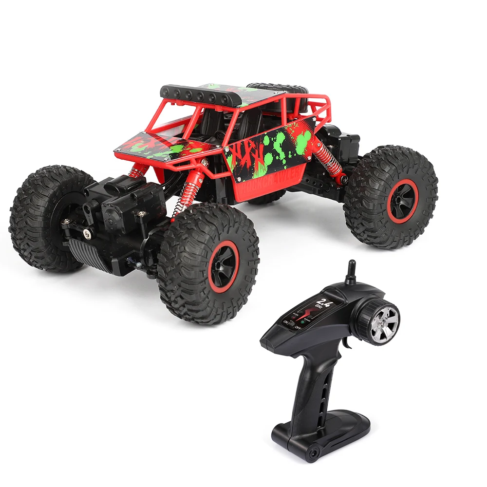 

X Power RC Car S-001 15km/h 2.4GHz 1:18 4WD Double Servo High Speed RC Rally Car Off-road Rock Climbing Cross Country RC Cars