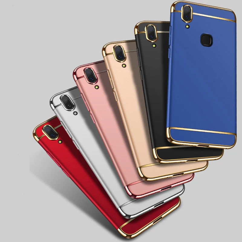 Жесткий чехол 3 в 1 для Vivo Z5X Y85 U1 V9 V15 Pro S1 X27 IQOO задняя крышка | Мобильные телефоны и