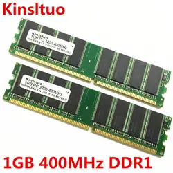 Новый Герметичный 1 ГБ DDR 400 мГц 2 ГБ (1GBX2) PC 3200 настольный компьютер памяти Поддержка все DDR1 материнская плата