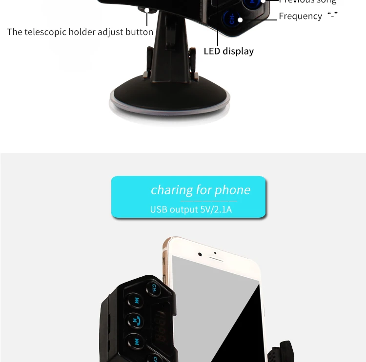 E0102 Bluetooth FM transmitter (16)
