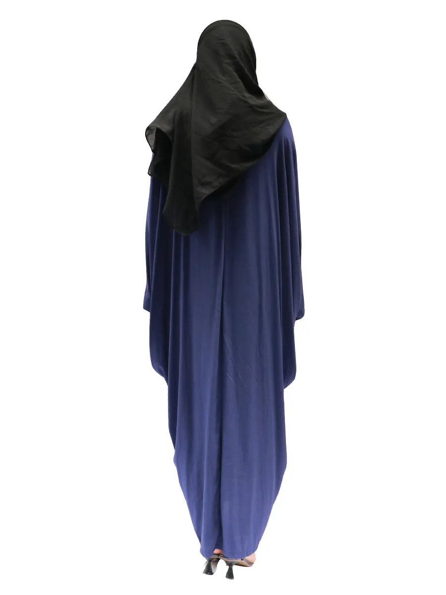 Новая аравийская мусульманская повседневная одежда abaya, различные стили, рукав «летучая мышь», Халат