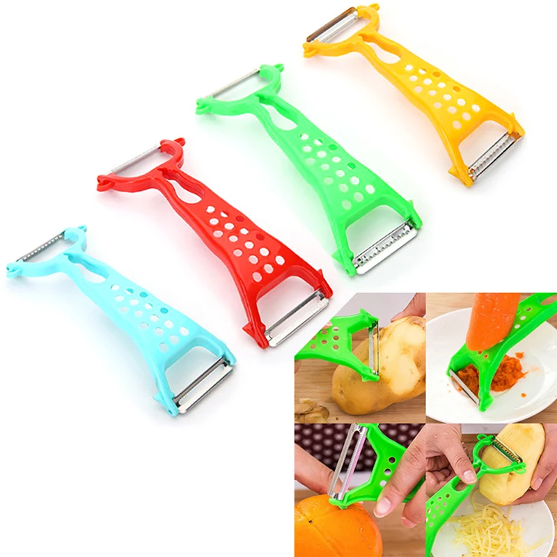 Double Head Vegetable Peelers Zanahoria Pepino Zester Slicer Cooking Tools Cutter Fruit Peeler Masher Grater Potato Peeler