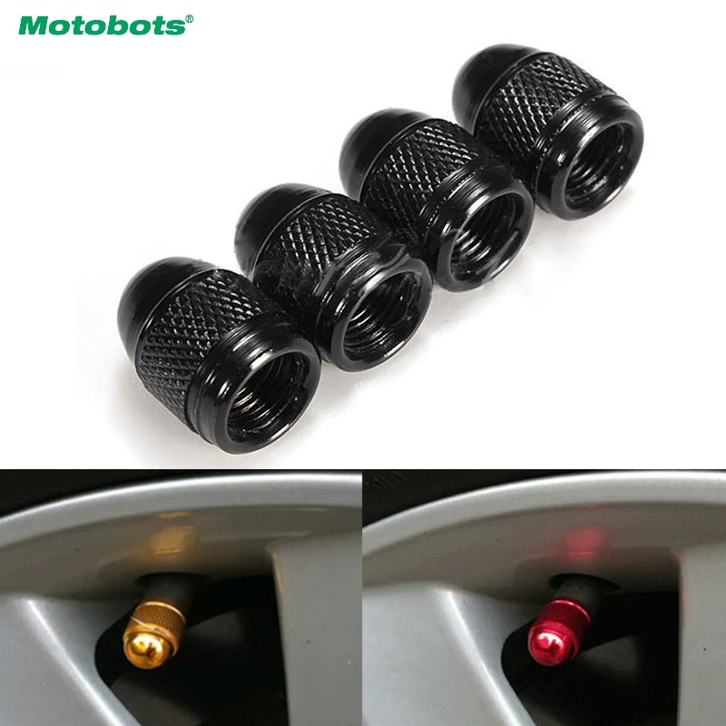 US $82.50 MOTOBOTS 400pcs Aluminum Bullet Style Car Motorcycle Air Port Cover Tire Valve Wheel Stem Caps 7Color BlackRedSilverBlue