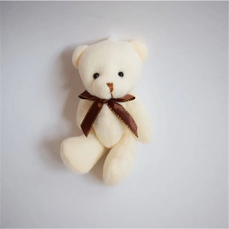 Mini Joint Bear Plush Toys Cute Teddy Bear Peluche Stuffed Dolls Gift Wedding Party Decoration 11cm  (5)