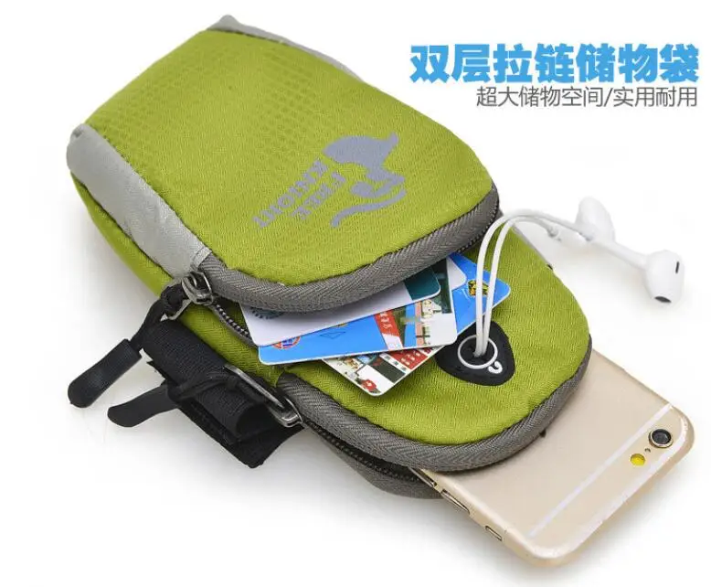 210 Водонепроницаемая нейлоновая сумка для рук сумка для бега сумка для мобильного телефона сумки для спорта на открытом воздухе