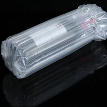 500 шт упаковочный аппарат с воздушным наполнением Защитная винная обертка для бутылки надувная подушка колонки мешки для упаковки