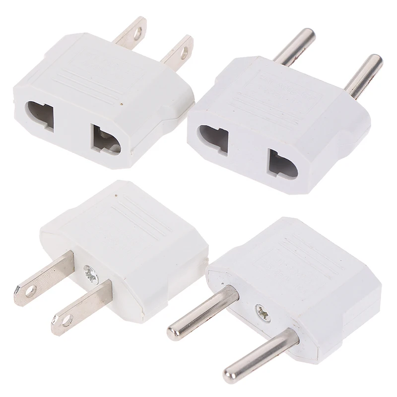 4 Pieces European Usa Eu To Us Plug Travel Charger Adapter Converter Tool Parts | Инструменты