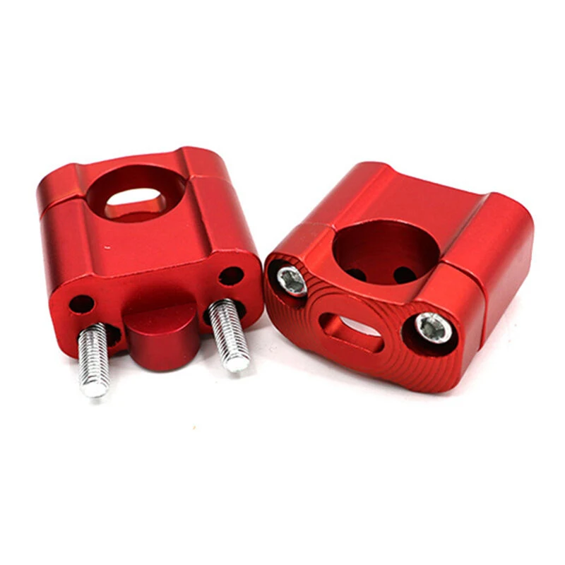 

Red Handlebar Risers Handle Bar Risers 22mm/28mm Motorcycle With Gaskets Useful