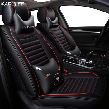 

KADULEE car seat cover for HUMMER ALL model H1 H2 H3 car styling auto accessories black/ beige / brown