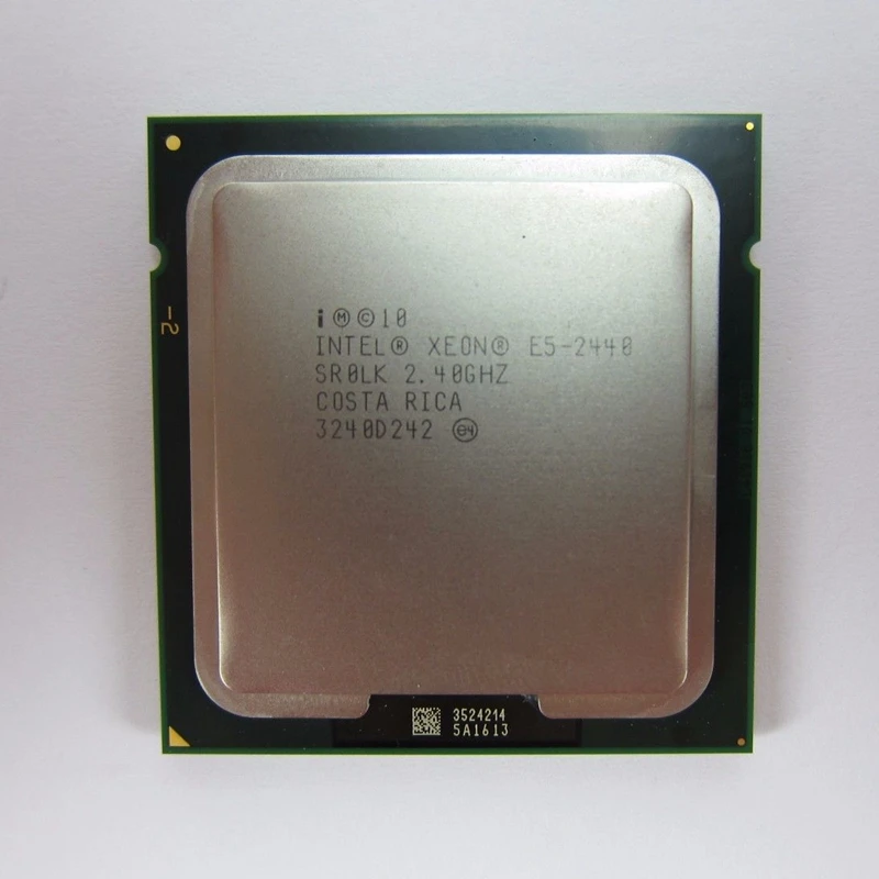 Intel ЦП Xeon E5 2440 SR0LK Процессор 2,4 ГГц 6-ядерный 15 м LGA 1356 E5-2440 процессор