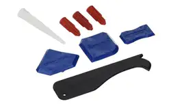 Высокое качество 8 шт. чеканка инструмент и инструмент для удаления скребок для очистки от герметика чеканка набор инструментов для