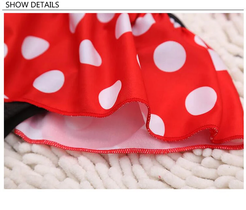 4-22KG Baby Girls Swimwear Two Pieces Summer Baby Swim Suit Toddler Cartoon Bikini Sets Girls Princess Swimming Skirt Hat (7)