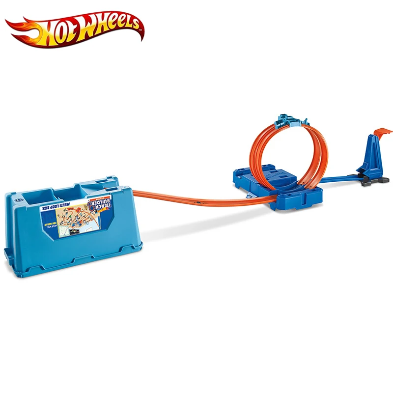 Оригинальная Фирменная трековая игрушка Hotwheels удивительные собранные игрушки