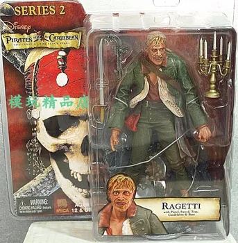 

Pirates of the Caribbean Thin Cyclopia Sailor Ragetti NECA 6-inch Crewmovable Action Figure toy S164