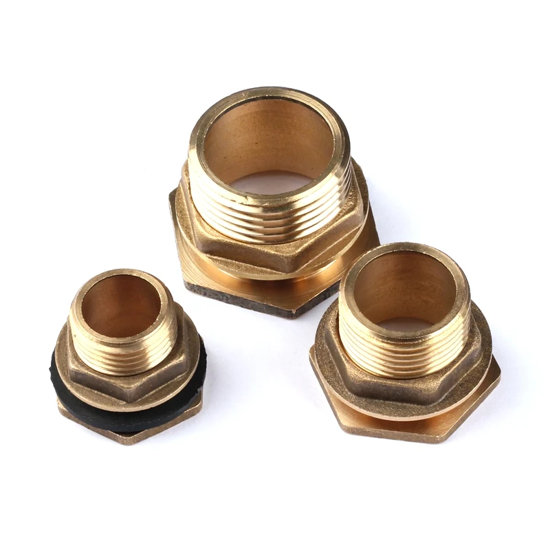 3/4" Brass Water Tank Outlet Fitting Connector Male Female Pool Fish Tank DN20 